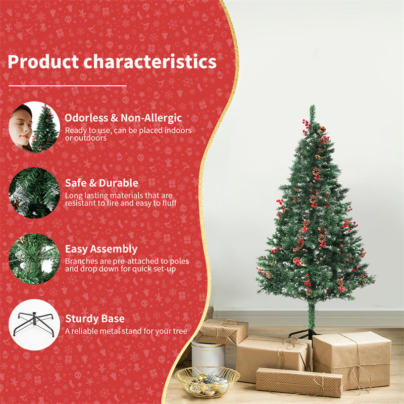 Christmas Tree PVC Artificial Snow Christmas Tree
