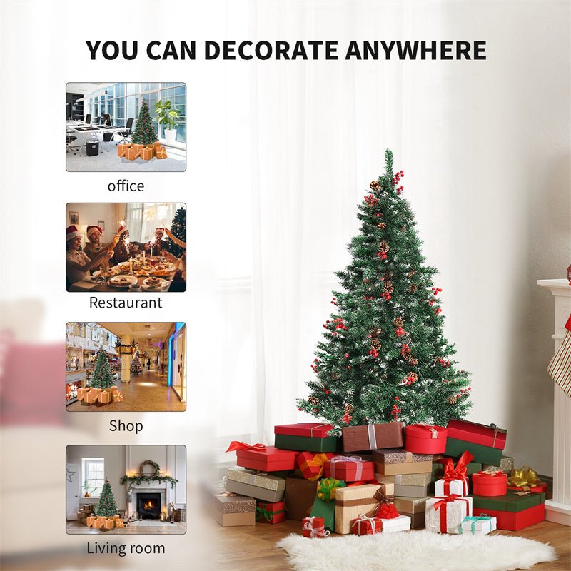 Christmas Tree PVC Artificial Snow Christmas Tree